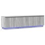 Armario para TV con LED Gris Sonoma 180x38x49 cm Madera Elaborada de , Muebles TV - Ref: Foro24-3376149, Precio: 156,92 €, De...