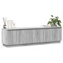 Armario para TV con LED Gris Sonoma 180x38x49 cm Madera Elaborada de , Muebles TV - Ref: Foro24-3376149, Precio: 156,92 €, De...