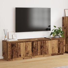 Comprar mueble de TV con LED madera vieja