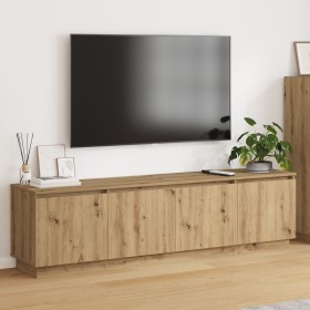 Comprar Mueble para TV con LED de roble artesanal