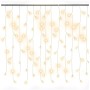 Cortina luces carámbano 10m 400 LED blanco cálido 8 funciones en Decoración Festiva y Estacional | Comprar online en Foru.es