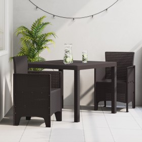 Comprar Conjunto de Comedor de Jardín de 3 Piezas