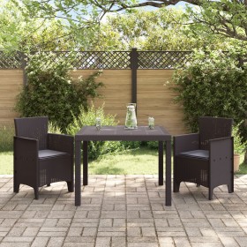 Comprar Conjunto de Comedor de Jardín de 3 Piezas