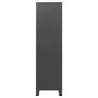 Armario industrial de metal gris antracita 90x50x180 cm de vidaXL, Armarios roperos - Ref: Foro24-339615, Precio: 471,97 €, D...