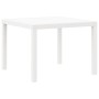 Juego de Comedor de Jardín de 3 Piezas con Cojines Blanco Poliratán de , Mesas de jardín - Ref: Foro24-3378685, Precio: 162,9...