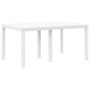 Conjunto de Comedor Jardín 5 Piezas Blanco Poliratán de , Mesas de jardín - Ref: Foro24-3378703, Precio: 274,95 €, Descuento: %