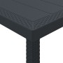 Juego de comedor de jardín de 7 piezas con cojines antracita Polirratán de , Mesas de jardín - Ref: Foro24-3378716, Precio: 3...