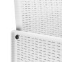 Juego de Comedor de Jardín de 7 Piezas con Cojines Blanco Poliratán de , Mesas de jardín - Ref: Foro24-3378724, Precio: 385,8...
