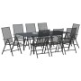 Conjunto de muebles de pasillo de 9 piezas  acero antracita, Mesa de jardín extensible  antracita (140-210)x90x73 cm acero | Foro24.es | Tu tienda online para hogar, jardín y más Foro24.es
