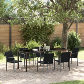 Comprar Conjunto de comedor de jardín de 7 piezas