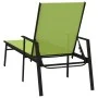 Tumbona de acero y tela textilene verde de vidaXL, Tumbonas - Ref: Foro24-317598, Precio: 115,72 €, Descuento: %