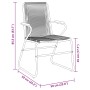 Juego de Comedor Jardín de 5 Piezas Negro Ratán PVC de , Sillas de jardín - Ref: Foro24-3379173, Precio: 331,85 €, Descuento: %