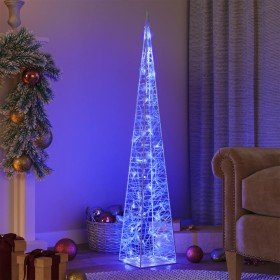 Cono de luz LED decorativo acrílico azul 120 cm en Decoración Festiva y Estacional | Comprar online en Foru.es