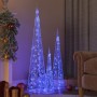 Cono de luz LED decorativo acrílico azul 60/90/120 cm en Decoración Festiva y Estacional | Comprar online en Foru.es