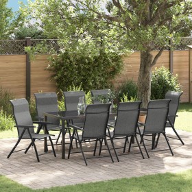 Comprar Juego de comedor de jardín de 9 piezas
