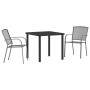 Juego de Comedor Jardín 5 Piezas Antracita Acero de , Sillas de jardín - Ref: Foro24-3379284, Precio: 313,56 €, Descuento: %