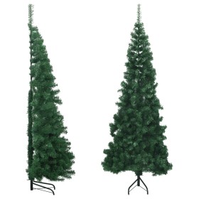 Árbol de Navidad artificial de esquina verde 240 cm PVC en Decoración Festiva y Estacional | Comprar online en Foru.es