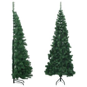 Árbol de Navidad artificial de esquina verde 240 cm PVC en Decoración Festiva y Estacional | Comprar online en Foru.es