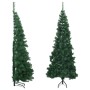 Árbol de Navidad artificial de esquina verde 240 cm PVC en Decoración Festiva y Estacional | Comprar online en Foru.es