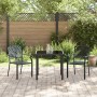 Juego de Comedor de Jardín de 5 Piezas de Acero Antracita | Foro24.es | Tu tienda online para hogar, jardín y más Foro24.es