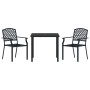 Juego de Comedor de Jardín de 5 Piezas de Acero Antracita | Foro24.es | Tu tienda online para hogar, jardín y más Foro24.es