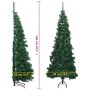 Árbol de Navidad artificial de esquina verde 240 cm PVC en Decoración Festiva y Estacional | Comprar online en Foru.es
