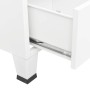 Armario industrial acero blanco 67x35x107 cm de vidaXL, Armarios roperos - Ref: Foro24-339611, Precio: 173,20 €, Descuento: %