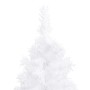 Árbol de Navidad artificial de esquina blanco 240 cm PVC en Decoración Festiva y Estacional | Comprar online en Foru.es