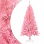 Árbol de Navidad artificial con soporte PVC rosa 120 cm en Decoración Festiva y Estacional | Comprar online en Foru.es