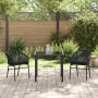 Conjunto de Jardín de 7 Piezas en Ratán Poliéster Gris de , Sillas de jardín - Ref: Foro24-3379363, Precio: 650,40 €, Descuen...