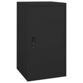 Armario para sillas de montar acero negro 53x53x105 cm de vidaXL, Soportes para sillas de montar - Ref: Foro24-339605, Precio...
