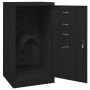 Armario para sillas de montar acero negro 53x53x105 cm de vidaXL, Soportes para sillas de montar - Ref: Foro24-339605, Precio...