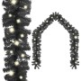Guirnalda de Navidad con luces LED negro 5 m en Decoración Festiva y Estacional | Comprar online en Foru.es