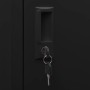 Armario para sillas de montar acero negro 53x53x105 cm de vidaXL, Soportes para sillas de montar - Ref: Foro24-339605, Precio...