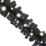 Guirnalda de Navidad con luces LED negro 5 m en Decoración Festiva y Estacional | Comprar online en Foru.es