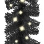 Guirnalda de Navidad con luces LED negro 5 m en Decoración Festiva y Estacional | Comprar online en Foru.es