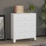 Cajoner industrial de metal blanca 78x40x93 cm de vidaXL, Cajoneras - Ref: Foro24-339616, Precio: 208,33 €, Descuento: %