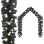 Guirnalda de Navidad con luces LED negro 20 m en Decoración Festiva y Estacional | Comprar online en Foru.es