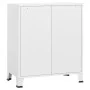 Cajoner industrial de metal blanca 78x40x93 cm de vidaXL, Cajoneras - Ref: Foro24-339616, Precio: 208,33 €, Descuento: %