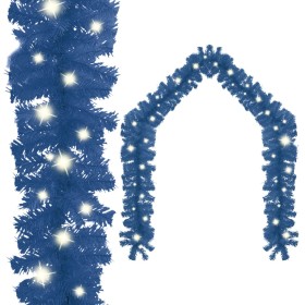 Guirnalda de Navidad con luces LED azul 10 m en Decoración Festiva y Estacional | Comprar online en Foru.es