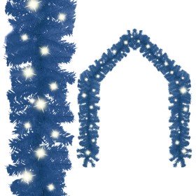 Guirnalda de Navidad con luces LED azul 20 m en Decoración Festiva y Estacional | Comprar online en Foru.es