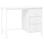 Escritorio industrial con cajones acero blanco 105x52x75 cm de vidaXL, Escritorios - Ref: Foro24-339635, Precio: 125,30 €, De...