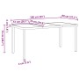 Set de Comedor de Jardín de 7 Piezas con Cojines de Poliratán Negro de , Sillas de jardín - Ref: Foro24-3379566, Precio: 764,...