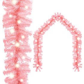 Guirnalda de Navidad con luces LED rosa 20 m en Decoración Festiva y Estacional | Comprar online en Foru.es