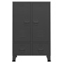 Armario industrial acero gris antracita 67x35x107 cm de vidaXL, Armarios roperos - Ref: Foro24-339612, Precio: 158,29 €, Desc...