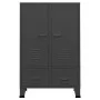 Armario industrial acero gris antracita 67x35x107 cm de vidaXL, Armarios roperos - Ref: Foro24-339612, Precio: 173,03 €, Desc...
