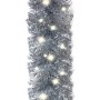 Guirnalda de Navidad con luces LED plateado 20 m en Decoración Festiva y Estacional | Comprar online en Foru.es