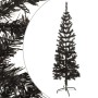 Árbol de Navidad delgado negro 150 cm en Decoración Festiva y Estacional | Comprar online en Foru.es