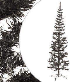 Árbol de Navidad delgado negro 180 cm en Decoración Festiva y Estacional | Comprar online en Foru.es