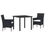 Conjunto de Jardín de 5 Piezas Beige Ratán Sintético de , Sillas de jardín - Ref: Foro24-3379739, Precio: 348,23 €, Descuento: %